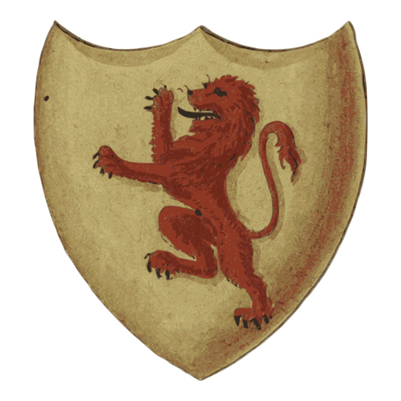 Medieval Lion Shield